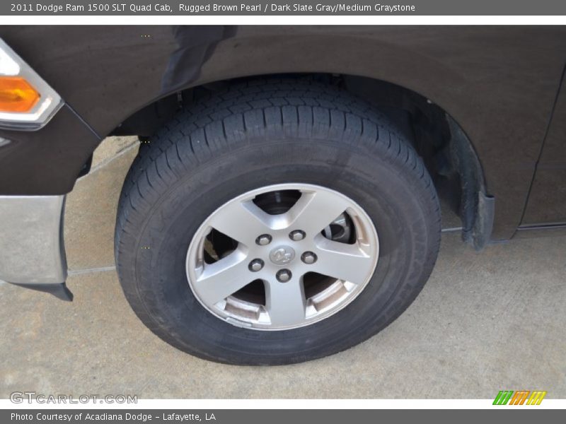 Rugged Brown Pearl / Dark Slate Gray/Medium Graystone 2011 Dodge Ram 1500 SLT Quad Cab