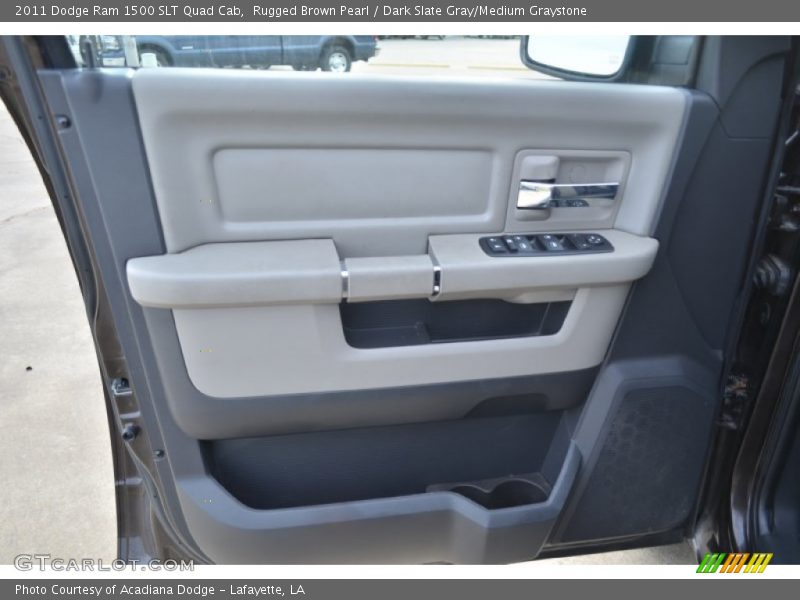 Rugged Brown Pearl / Dark Slate Gray/Medium Graystone 2011 Dodge Ram 1500 SLT Quad Cab