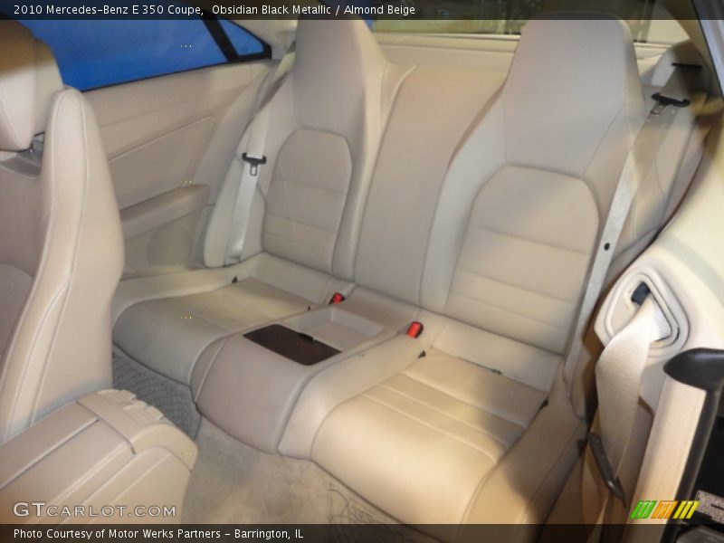 Obsidian Black Metallic / Almond Beige 2010 Mercedes-Benz E 350 Coupe