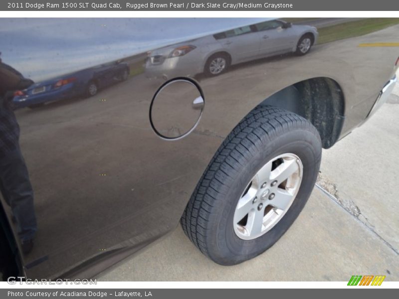 Rugged Brown Pearl / Dark Slate Gray/Medium Graystone 2011 Dodge Ram 1500 SLT Quad Cab