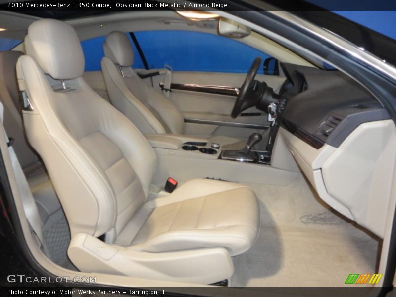 Obsidian Black Metallic / Almond Beige 2010 Mercedes-Benz E 350 Coupe