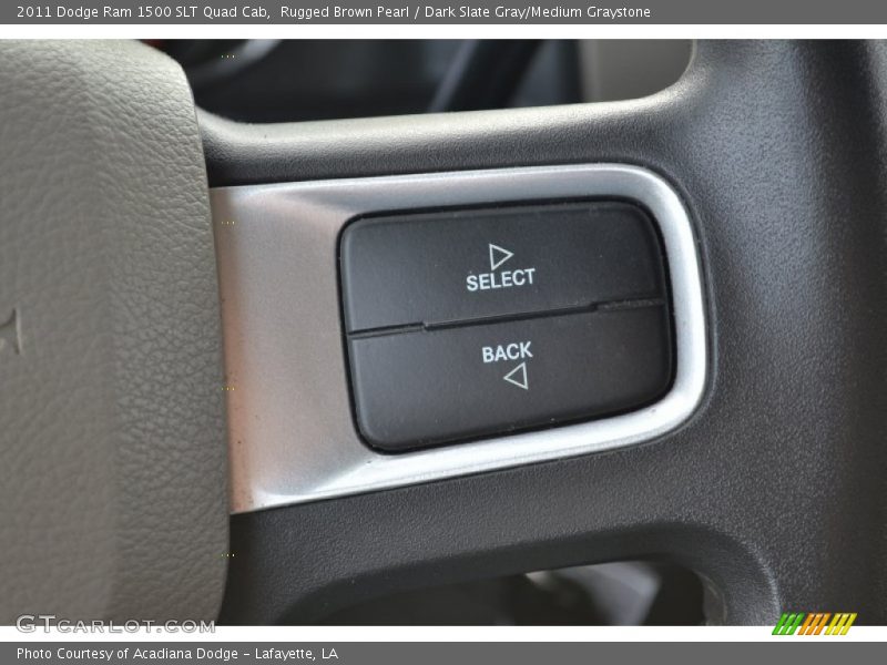 Rugged Brown Pearl / Dark Slate Gray/Medium Graystone 2011 Dodge Ram 1500 SLT Quad Cab