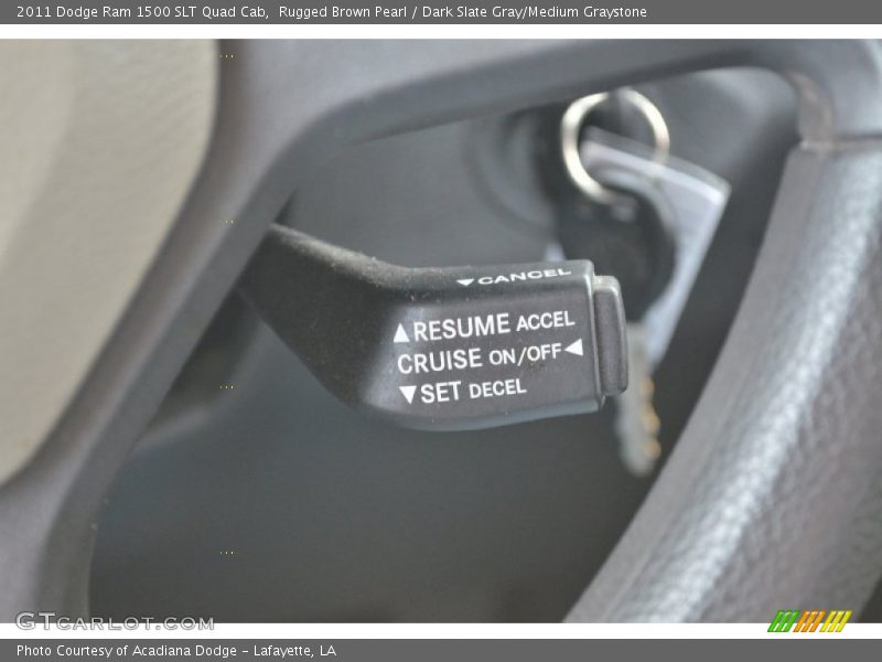 Rugged Brown Pearl / Dark Slate Gray/Medium Graystone 2011 Dodge Ram 1500 SLT Quad Cab