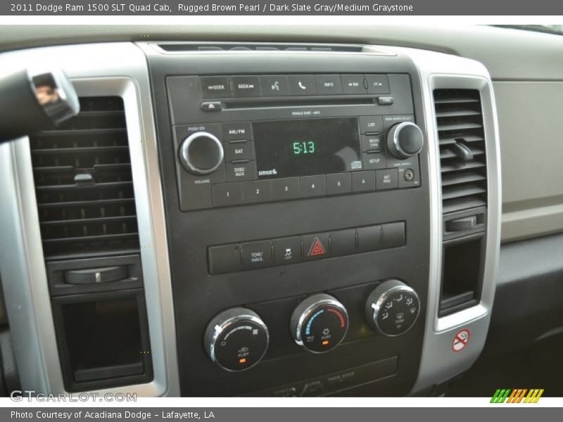 Rugged Brown Pearl / Dark Slate Gray/Medium Graystone 2011 Dodge Ram 1500 SLT Quad Cab