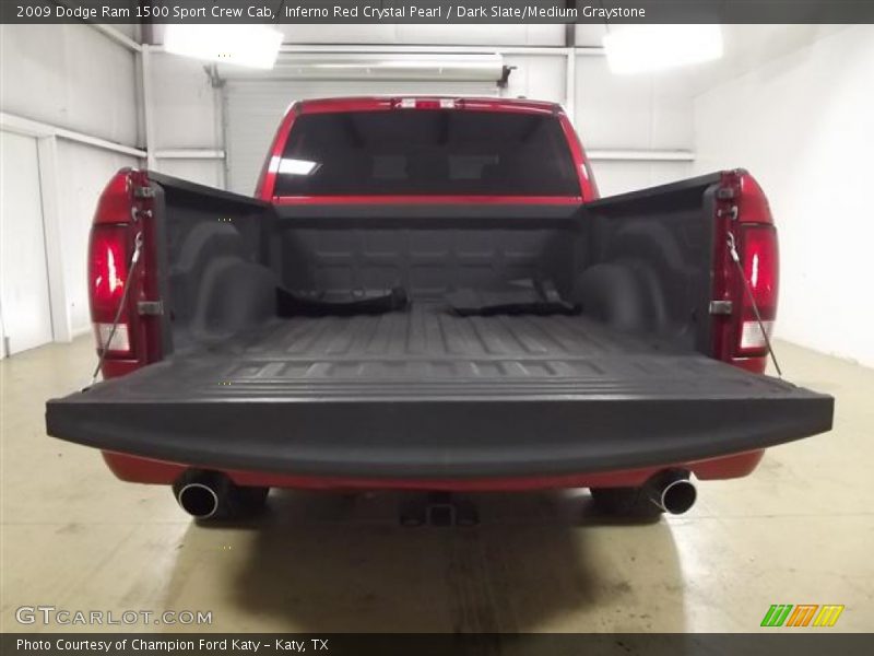 Inferno Red Crystal Pearl / Dark Slate/Medium Graystone 2009 Dodge Ram 1500 Sport Crew Cab