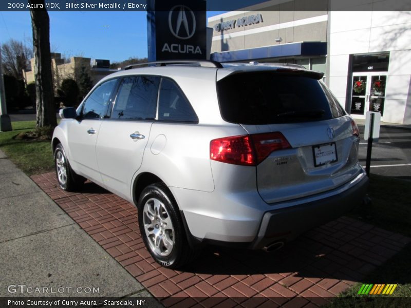 Billet Silver Metallic / Ebony 2009 Acura MDX