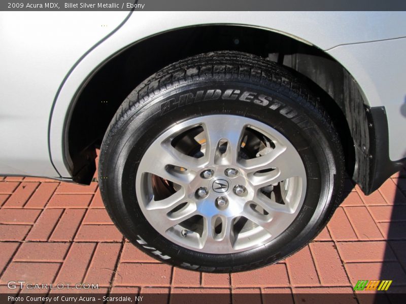 Billet Silver Metallic / Ebony 2009 Acura MDX