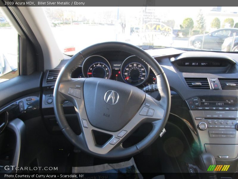 Billet Silver Metallic / Ebony 2009 Acura MDX