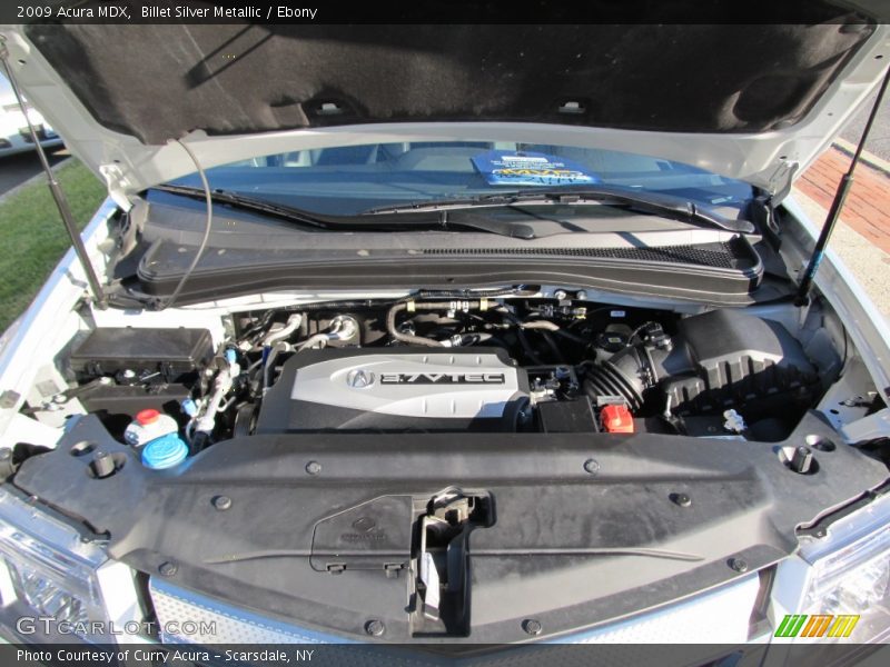 Billet Silver Metallic / Ebony 2009 Acura MDX