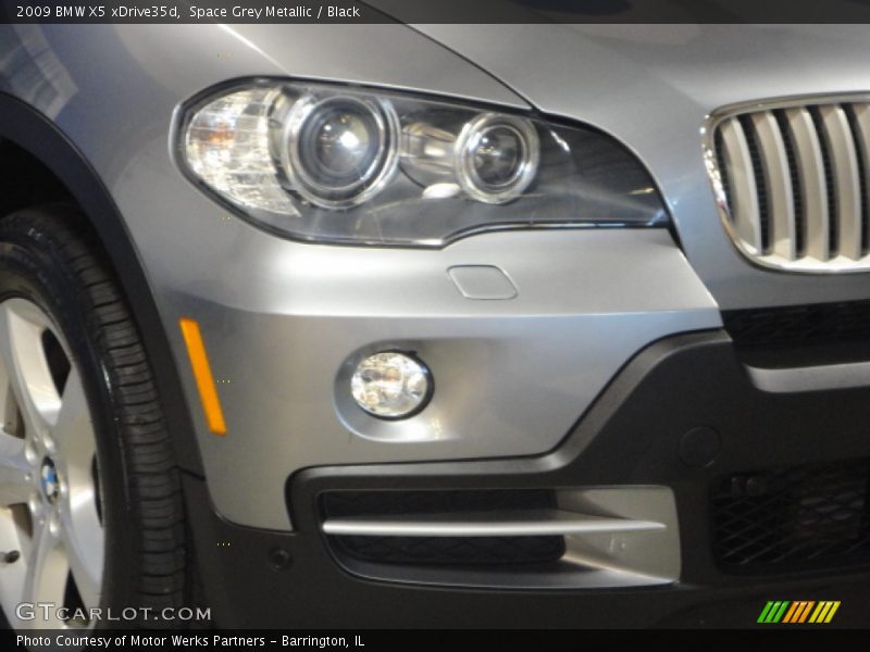 Space Grey Metallic / Black 2009 BMW X5 xDrive35d