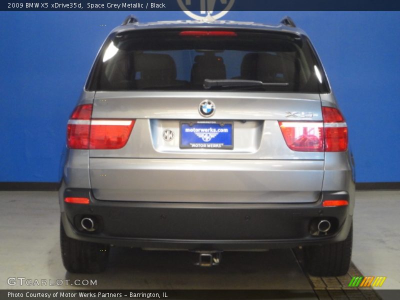 Space Grey Metallic / Black 2009 BMW X5 xDrive35d
