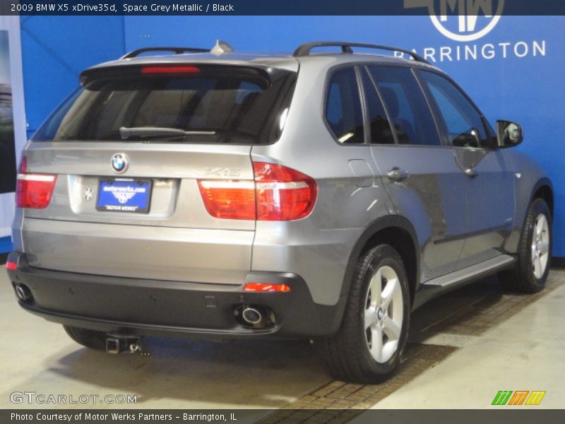 Space Grey Metallic / Black 2009 BMW X5 xDrive35d