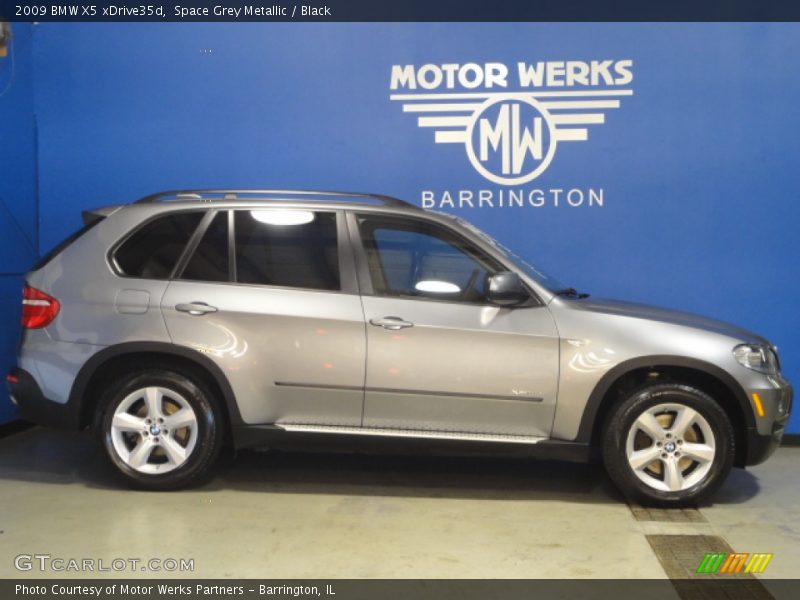 Space Grey Metallic / Black 2009 BMW X5 xDrive35d