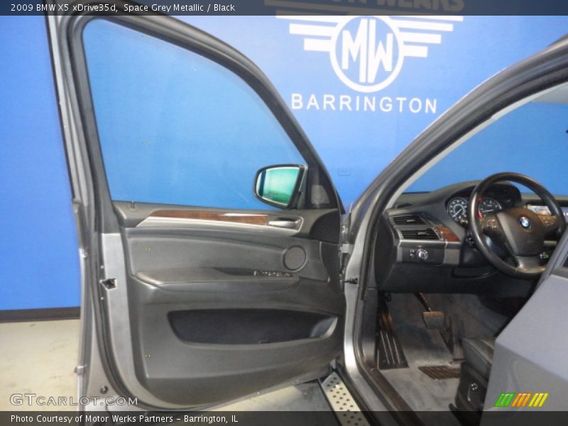 Space Grey Metallic / Black 2009 BMW X5 xDrive35d