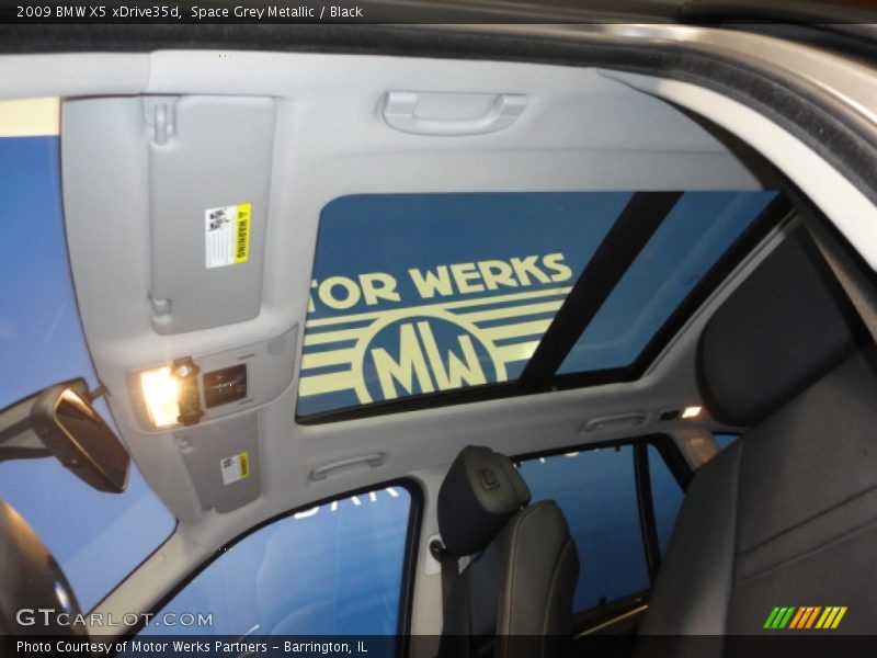 Space Grey Metallic / Black 2009 BMW X5 xDrive35d