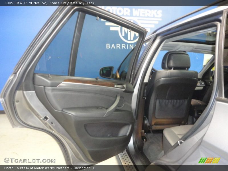 Space Grey Metallic / Black 2009 BMW X5 xDrive35d
