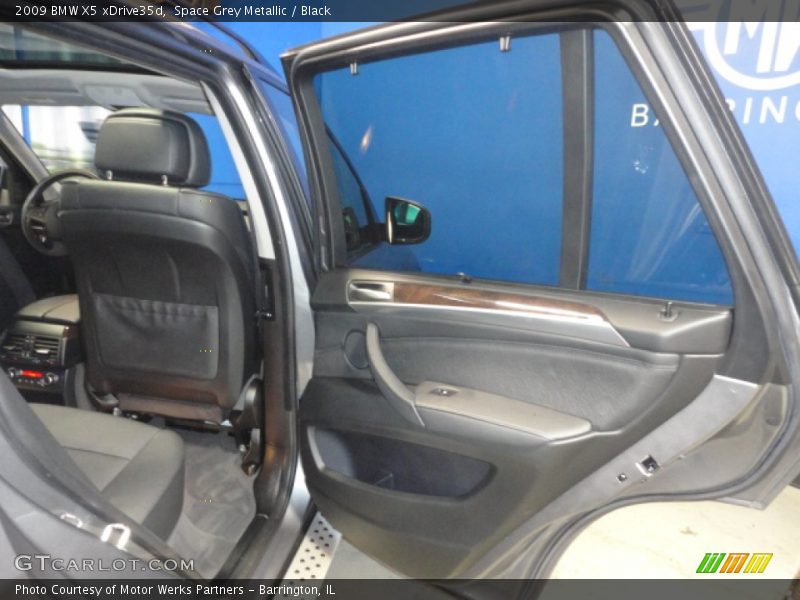 Space Grey Metallic / Black 2009 BMW X5 xDrive35d