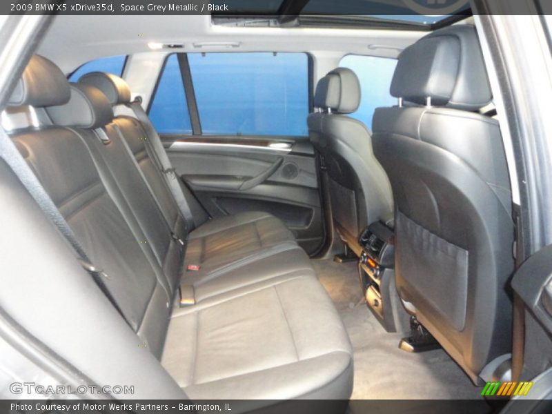 Space Grey Metallic / Black 2009 BMW X5 xDrive35d