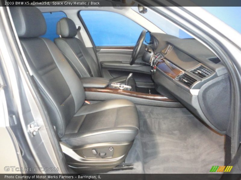 Space Grey Metallic / Black 2009 BMW X5 xDrive35d