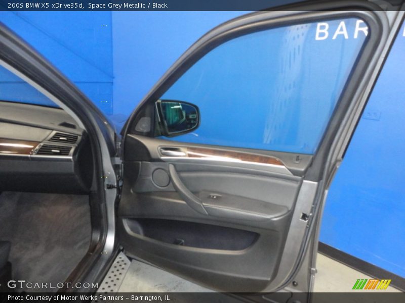 Space Grey Metallic / Black 2009 BMW X5 xDrive35d