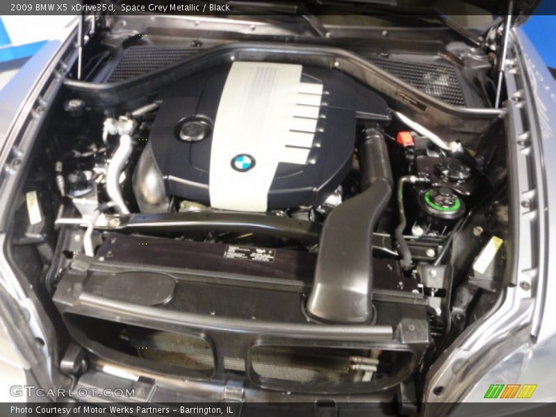 Space Grey Metallic / Black 2009 BMW X5 xDrive35d