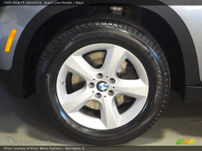 Space Grey Metallic / Black 2009 BMW X5 xDrive35d