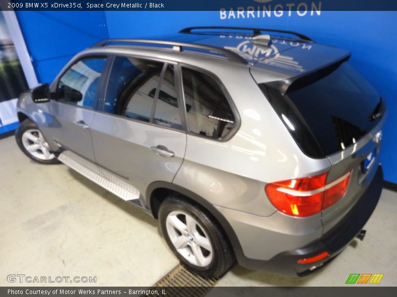 Space Grey Metallic / Black 2009 BMW X5 xDrive35d