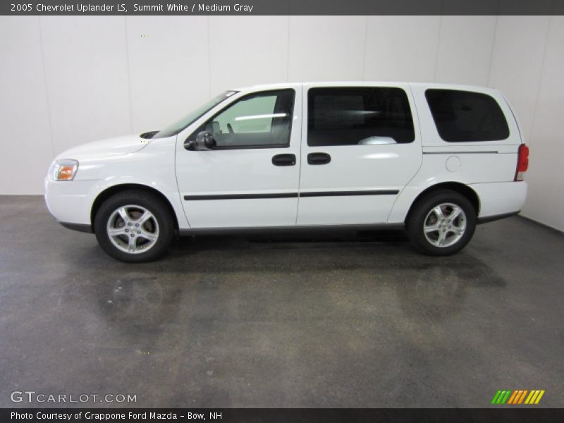Summit White / Medium Gray 2005 Chevrolet Uplander LS
