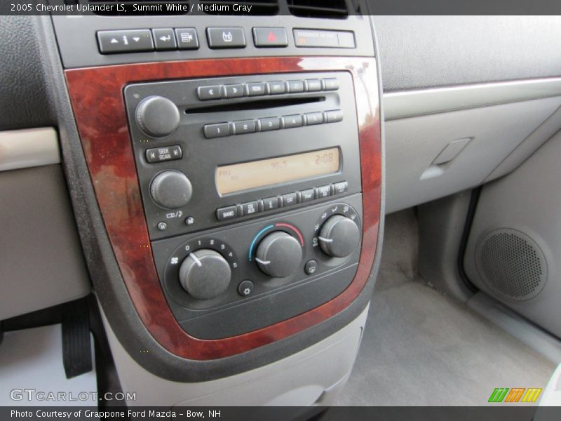 Summit White / Medium Gray 2005 Chevrolet Uplander LS