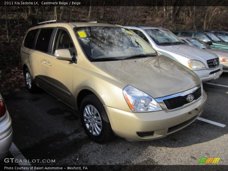 Cashmere Beige / Beige 2011 Kia Sedona LX