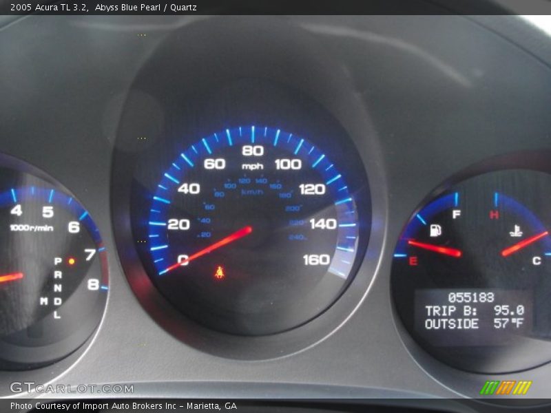 Abyss Blue Pearl / Quartz 2005 Acura TL 3.2