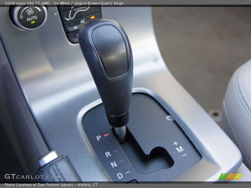  2008 S40 T5 AWD 5 Speed Geartronic Automatic Shifter