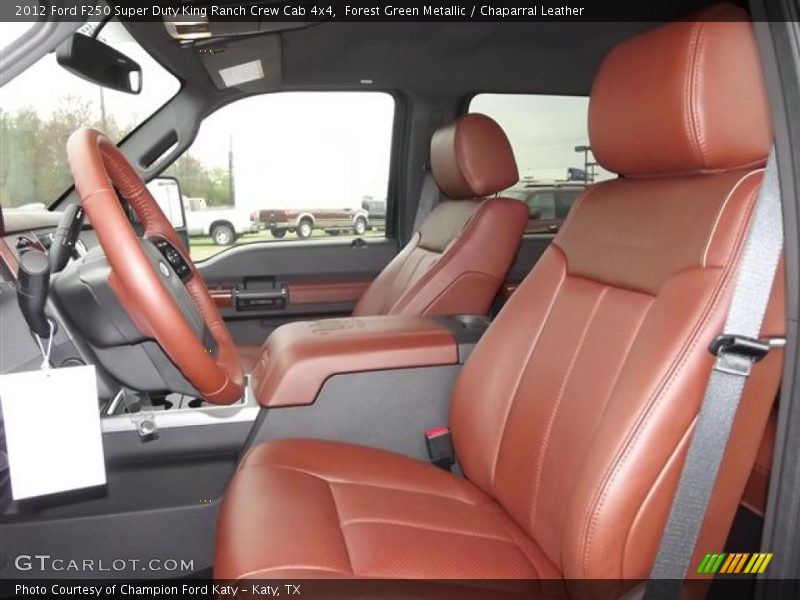  2012 F250 Super Duty King Ranch Crew Cab 4x4 Chaparral Leather Interior