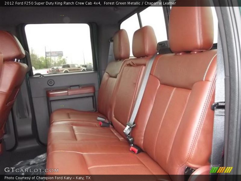  2012 F250 Super Duty King Ranch Crew Cab 4x4 Chaparral Leather Interior