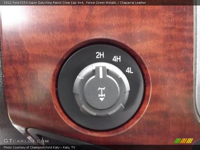 Forest Green Metallic / Chaparral Leather 2012 Ford F250 Super Duty King Ranch Crew Cab 4x4