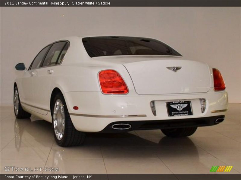 Glacier White / Saddle 2011 Bentley Continental Flying Spur