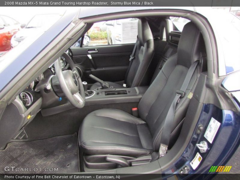  2008 MX-5 Miata Grand Touring Hardtop Roadster Black Interior