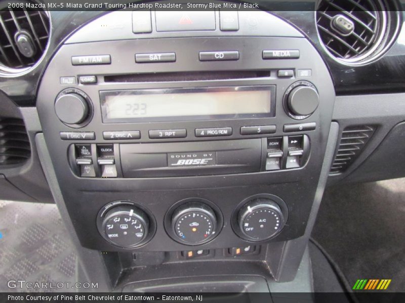 Controls of 2008 MX-5 Miata Grand Touring Hardtop Roadster