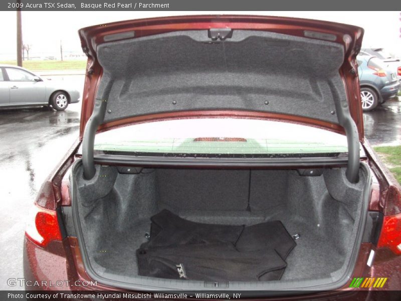 Basque Red Pearl / Parchment 2009 Acura TSX Sedan