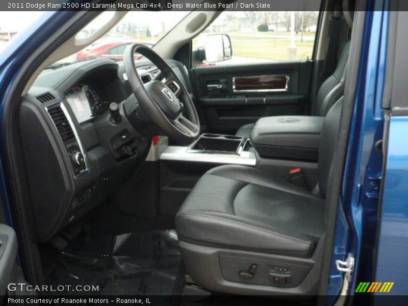  2011 Ram 2500 HD Laramie Mega Cab 4x4 Dark Slate Interior