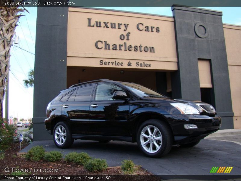 Black Onyx / Ivory 2008 Lexus RX 350