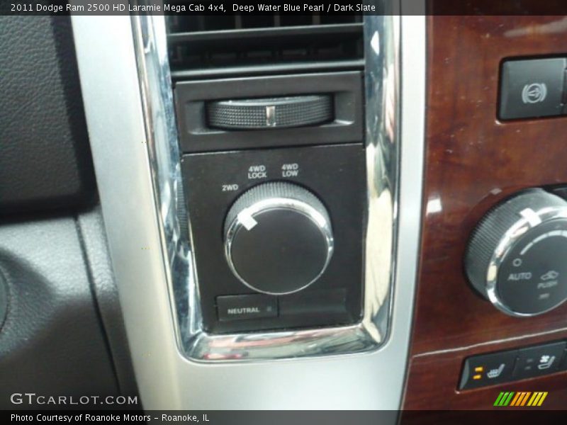 Deep Water Blue Pearl / Dark Slate 2011 Dodge Ram 2500 HD Laramie Mega Cab 4x4