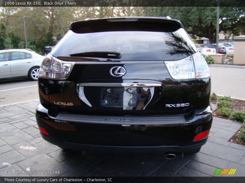 Black Onyx / Ivory 2008 Lexus RX 350