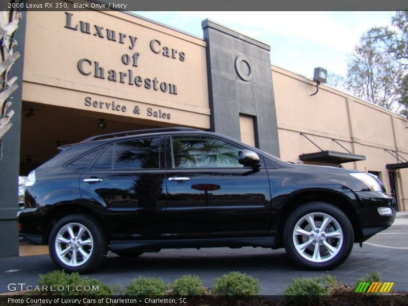 Black Onyx / Ivory 2008 Lexus RX 350