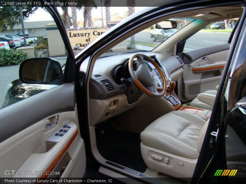 Black Onyx / Ivory 2008 Lexus RX 350