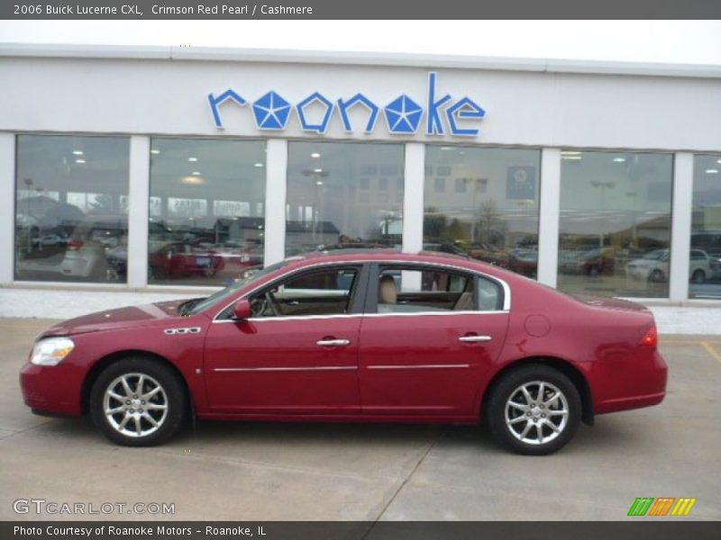 Crimson Red Pearl / Cashmere 2006 Buick Lucerne CXL