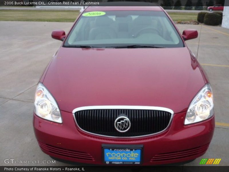Crimson Red Pearl / Cashmere 2006 Buick Lucerne CXL