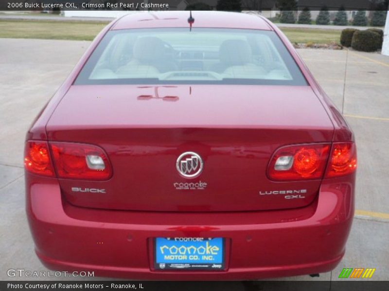 Crimson Red Pearl / Cashmere 2006 Buick Lucerne CXL