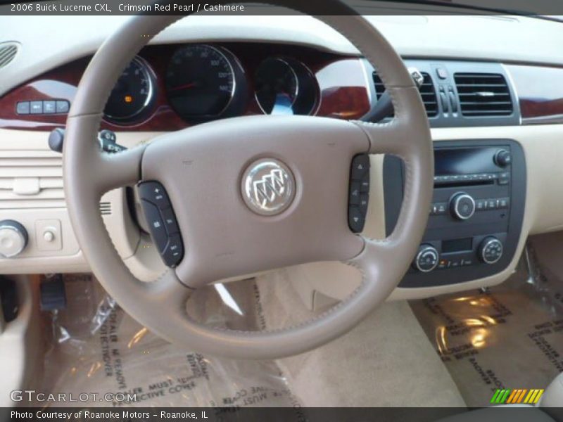 Crimson Red Pearl / Cashmere 2006 Buick Lucerne CXL