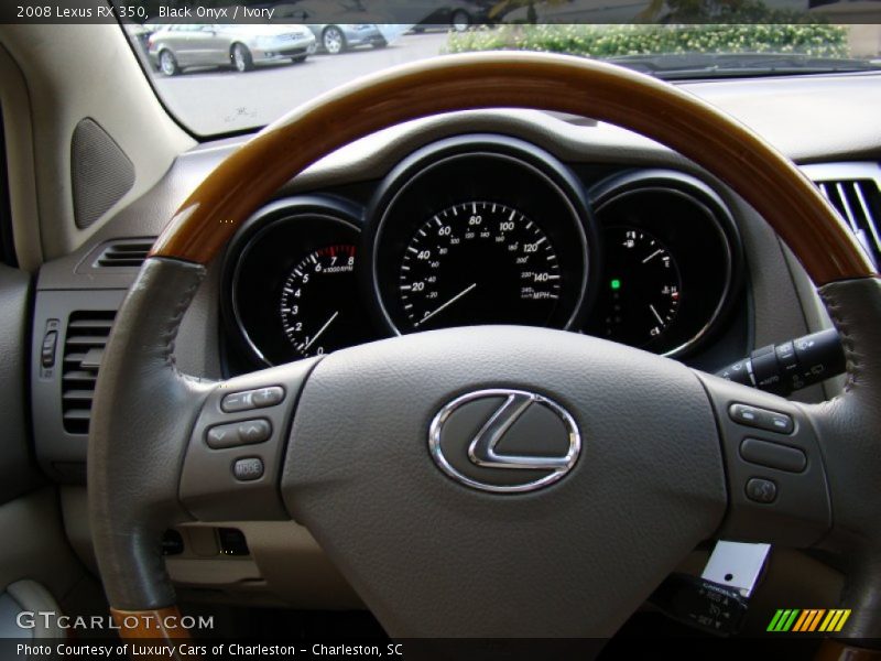 Black Onyx / Ivory 2008 Lexus RX 350